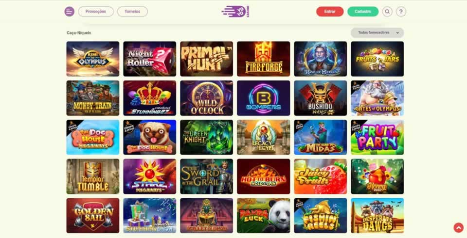 Jogo de apostas online
